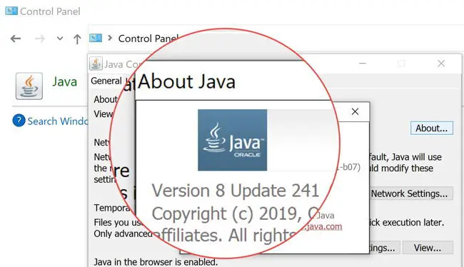 About Java 8 Update 241