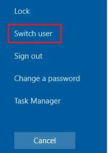 3 Ways to Disable Fast User Switching in Windows 10 4