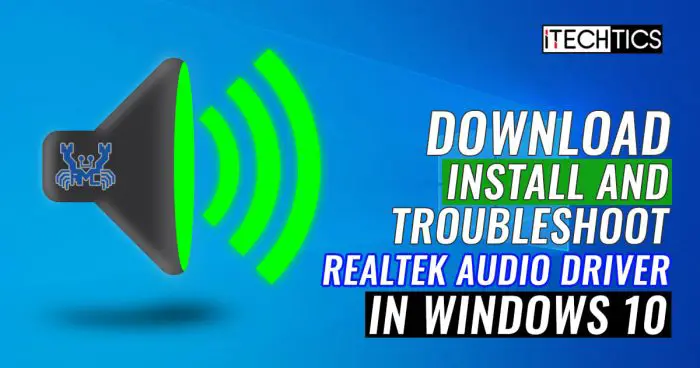 How to Download and Install Realtek HD Audio Manager And Driver for Windows 10 1