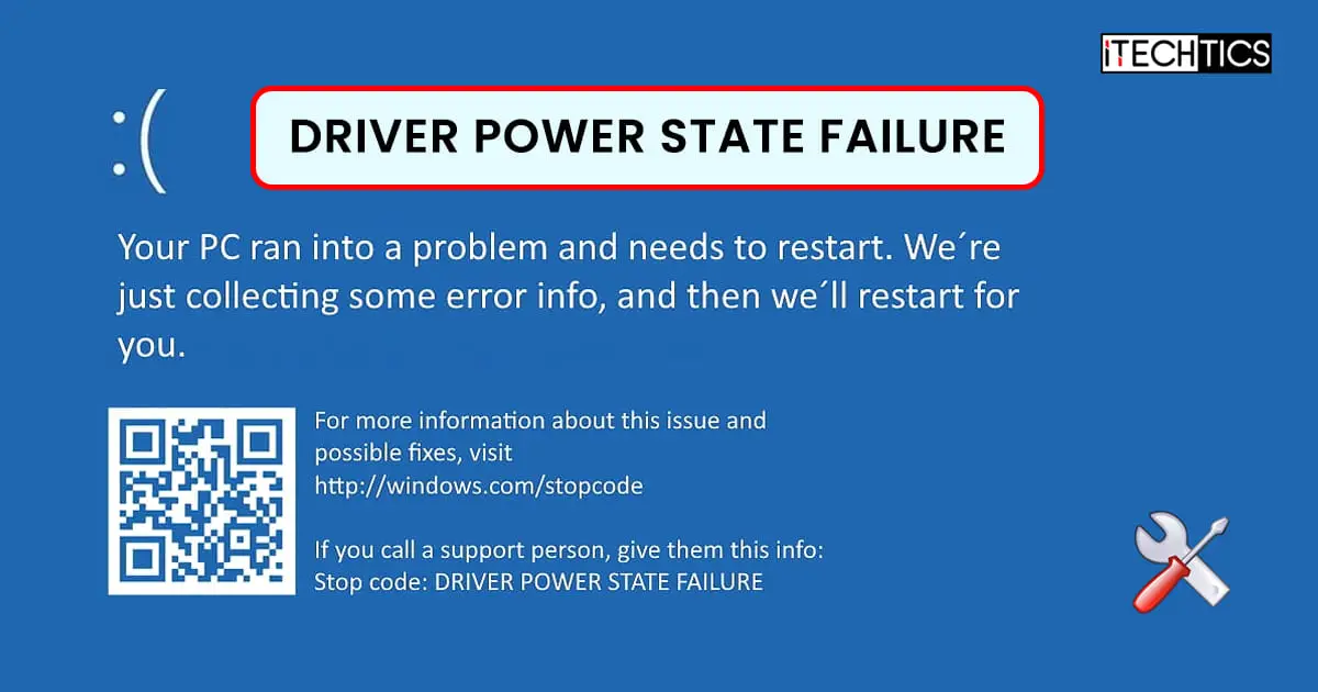 Driver Power State Failure BSoD