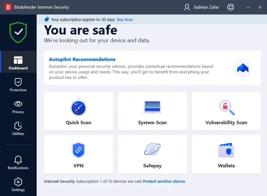 internet security DB 2