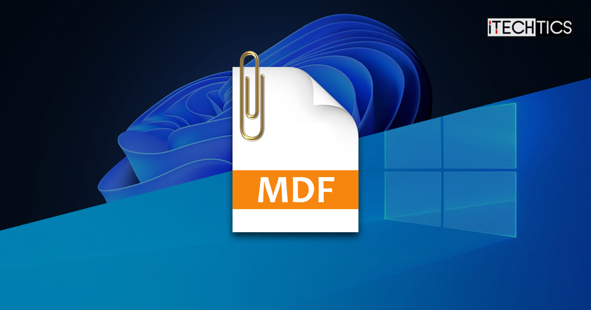 Mount MDF MDS file in Windows