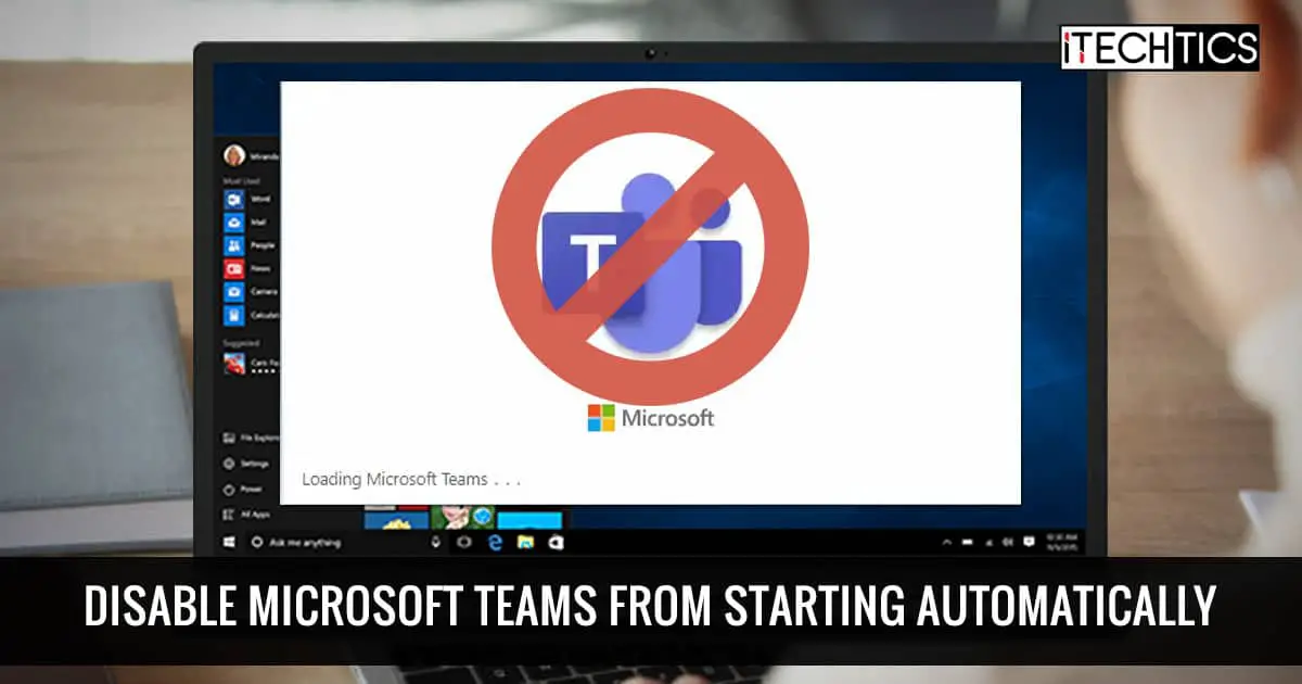 Prevent Microsoft Teams from starting automatically