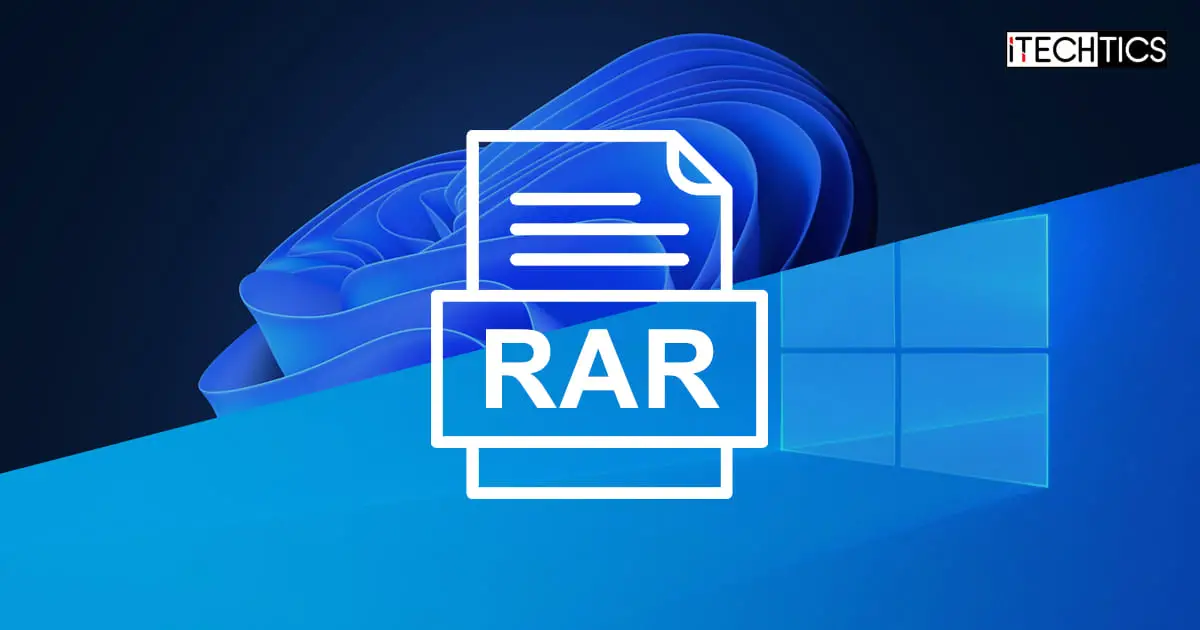 RAR File Windows 10 and 11