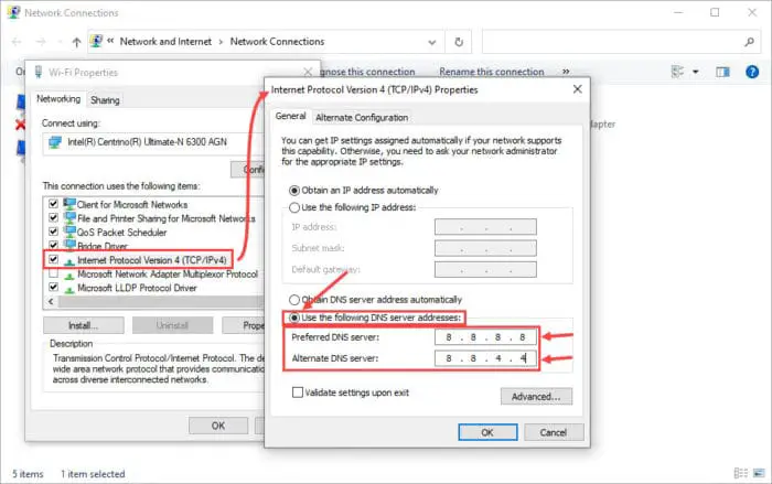 static dns