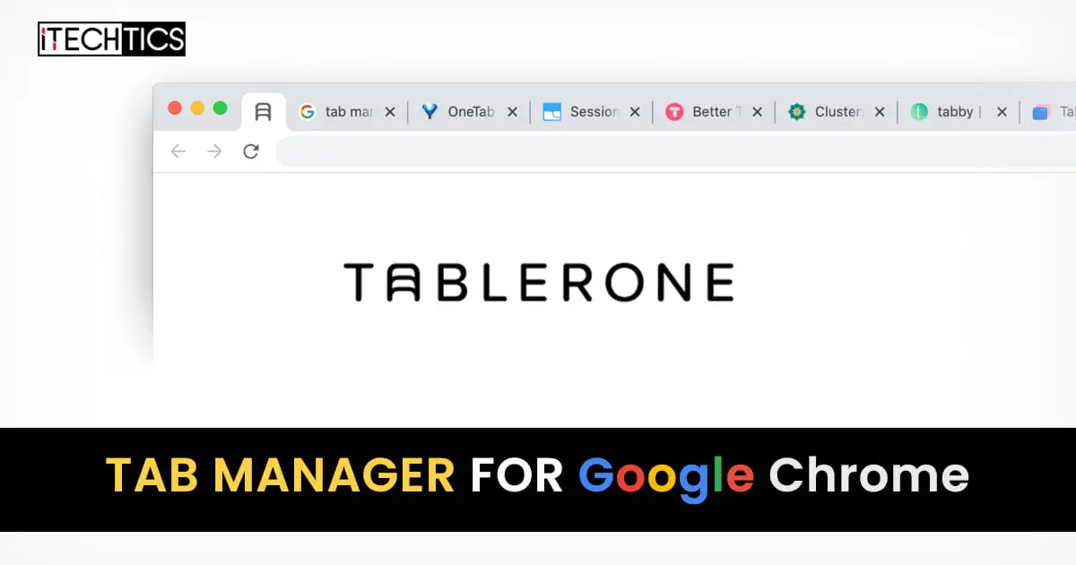 Tablerone Tab Manager for Google Chrome