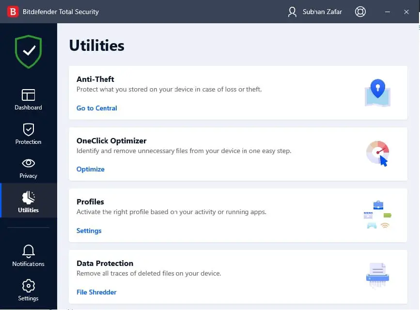 total security Utilities