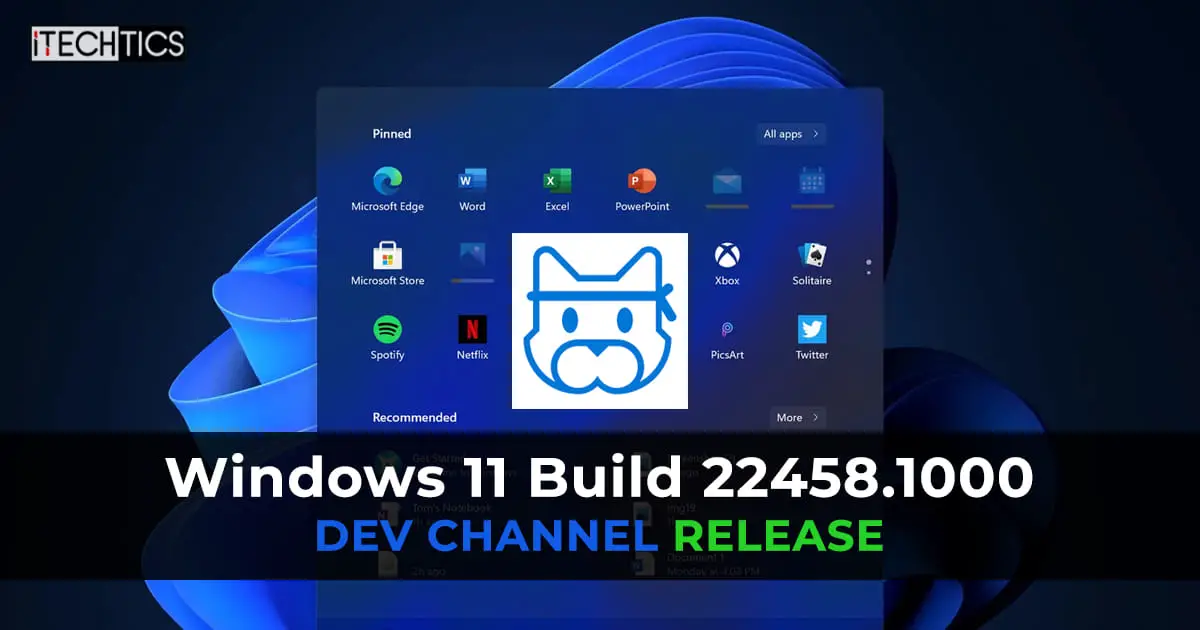 Windows 11 Build 22458 1000 Dev Channel Release