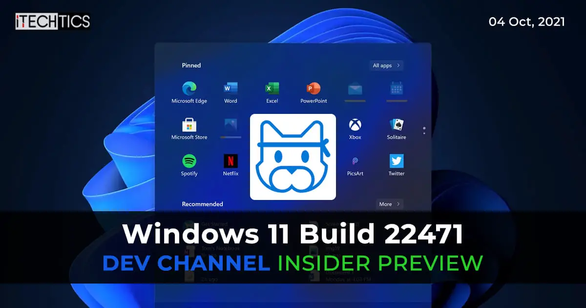 Windows 11 Build 22471 Dev Channel Insider Preview