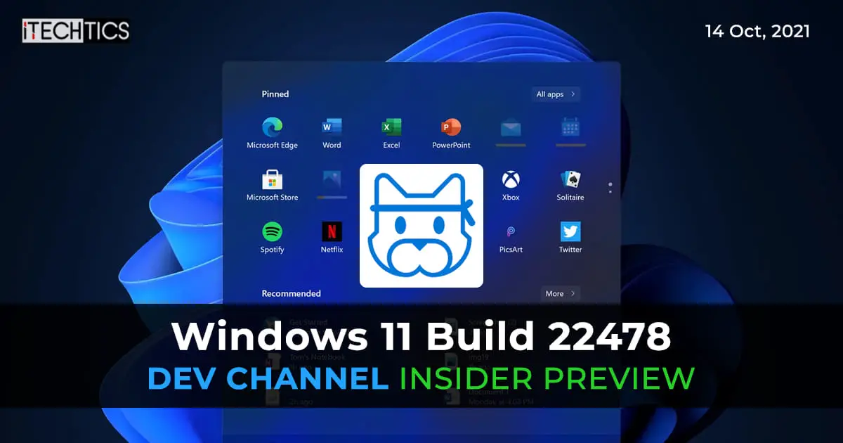 Windows 11 Build 22478 Dev Channel Insider Preview