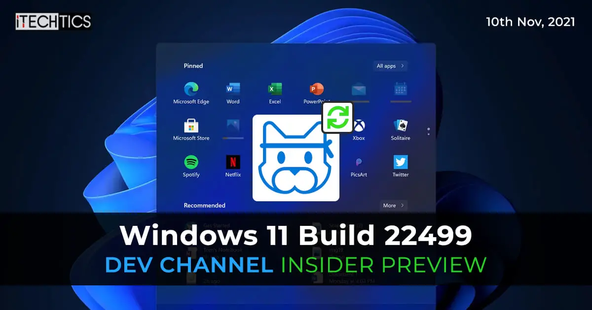 Windows 11 Build 22499 Dev Channel Insider Preview