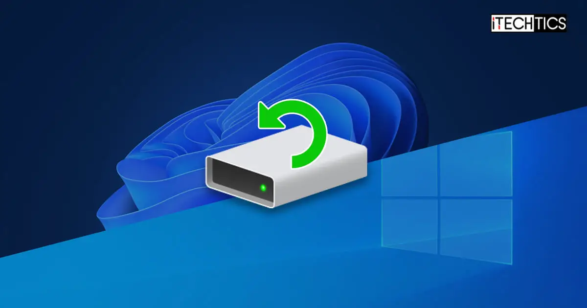 Windows Recovery Drive Partition